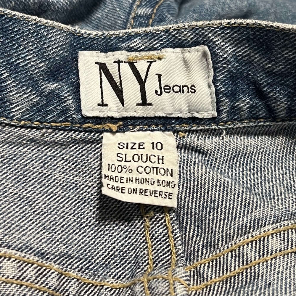 New York & Company NY Blue Jeans Light Wash “Slouch” Style - AS IS - Picture 2 of 7